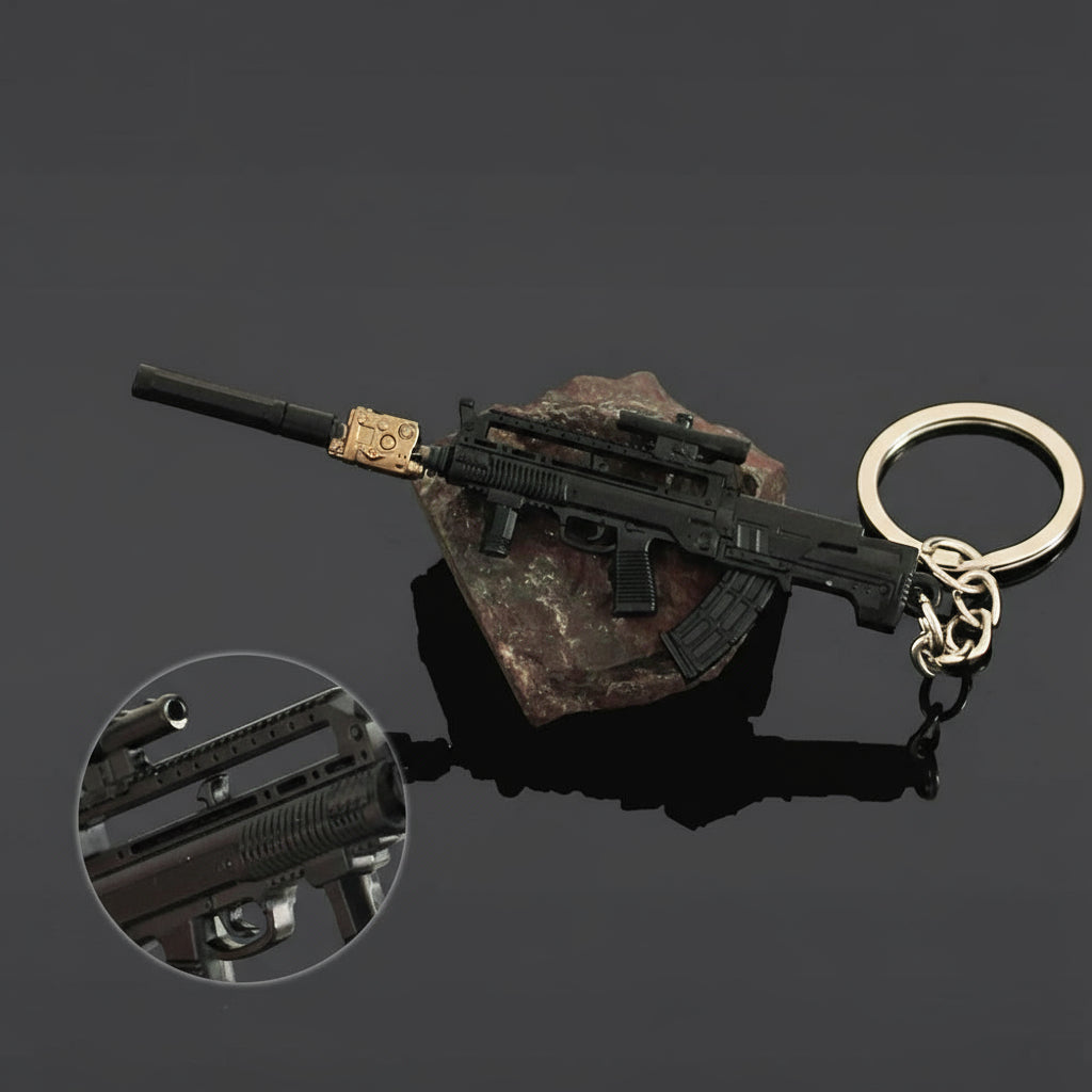 T95-1 Assault Rifle Keychain