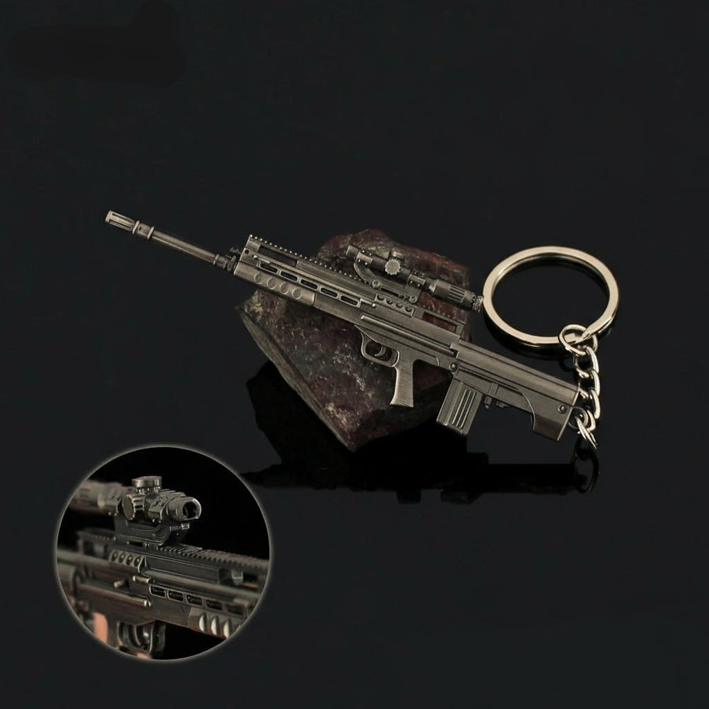 T88 Assault Rifle Keychain