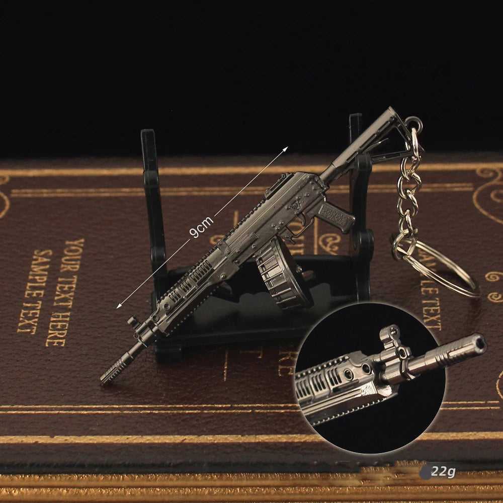 PK16 Assault Rifle Keychain